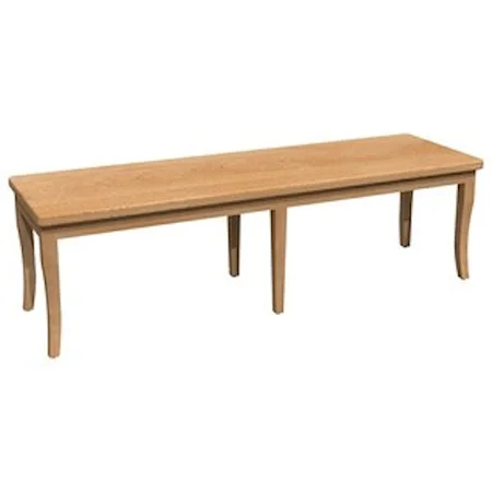 60" Customizable Dining Bench